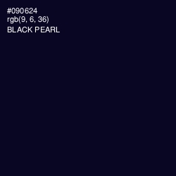 #090624 - Black Pearl Color Image